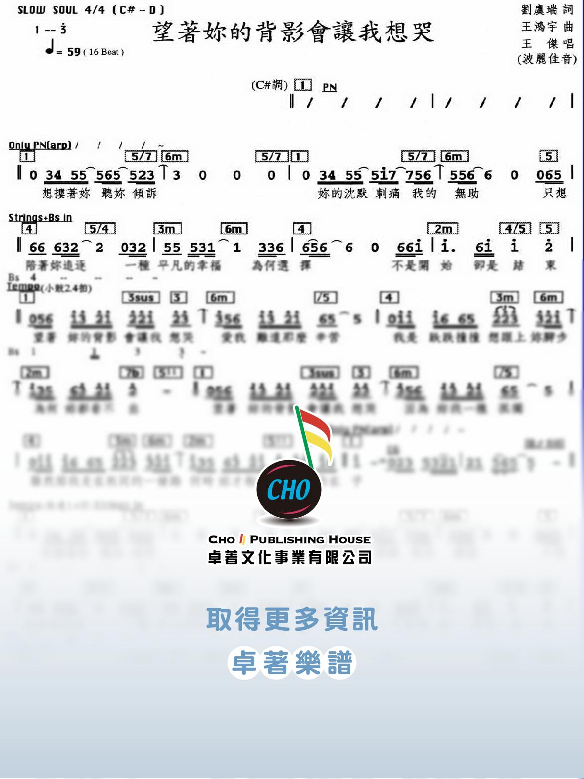 望著妳的背影會讓我想哭